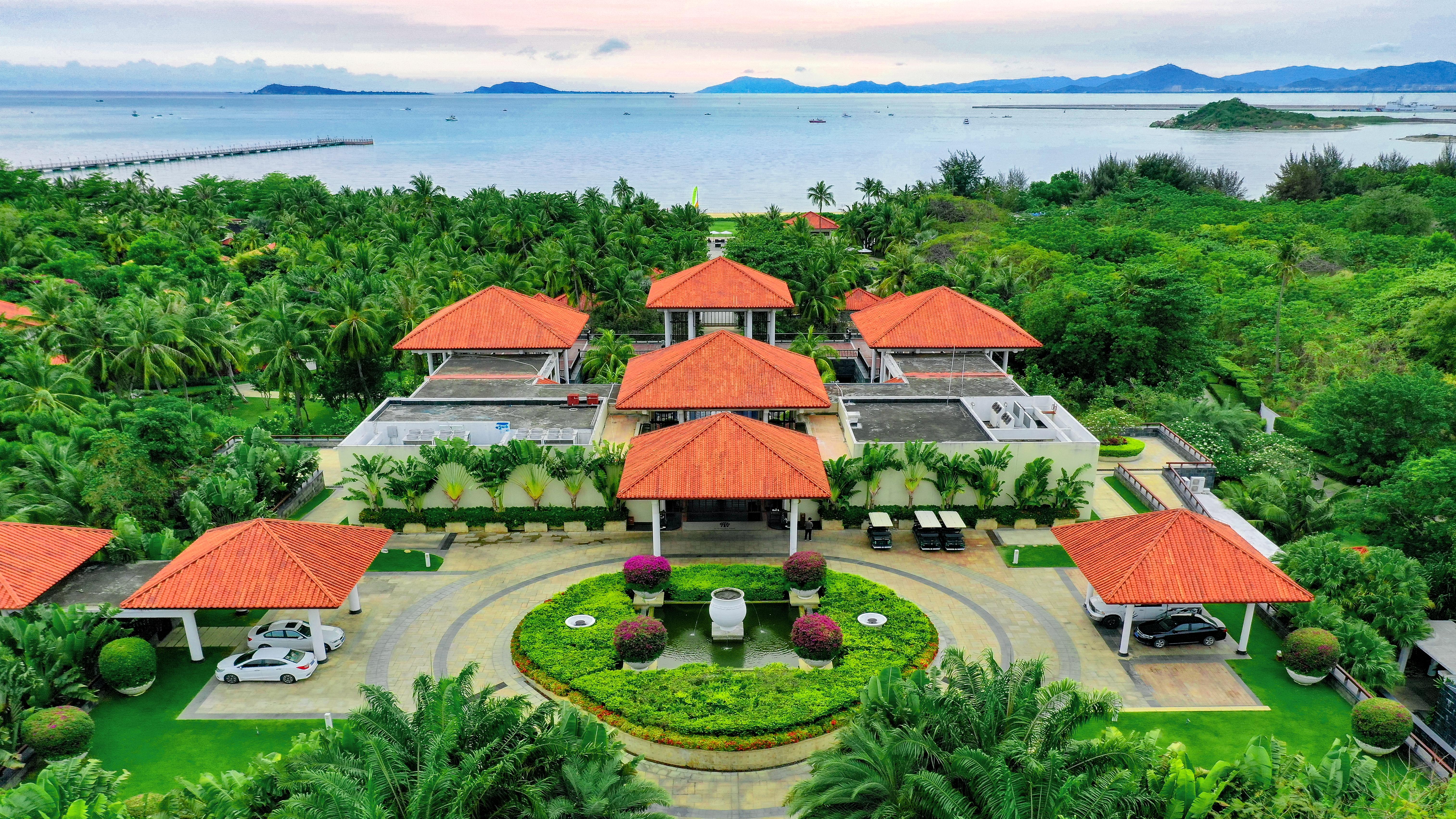 Вилла Banyan Tree Санья Экстерьер фото